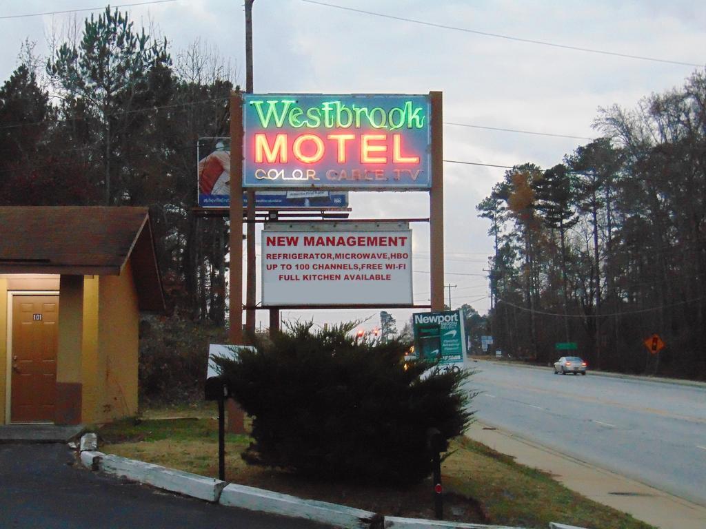 Westbrook Motel Abbeville Exterior photo